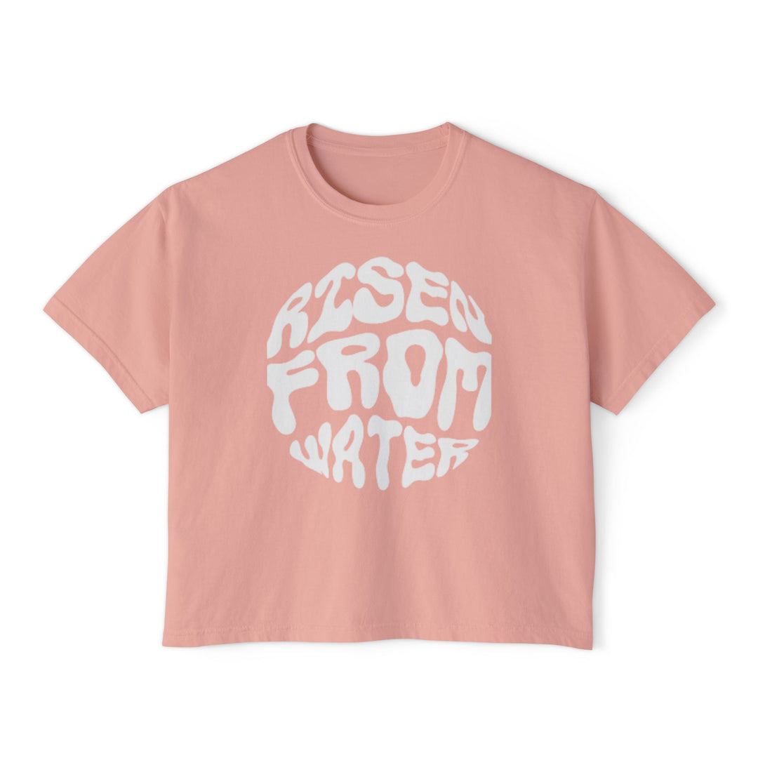 Women’s Boxy Tee - Risen From Water