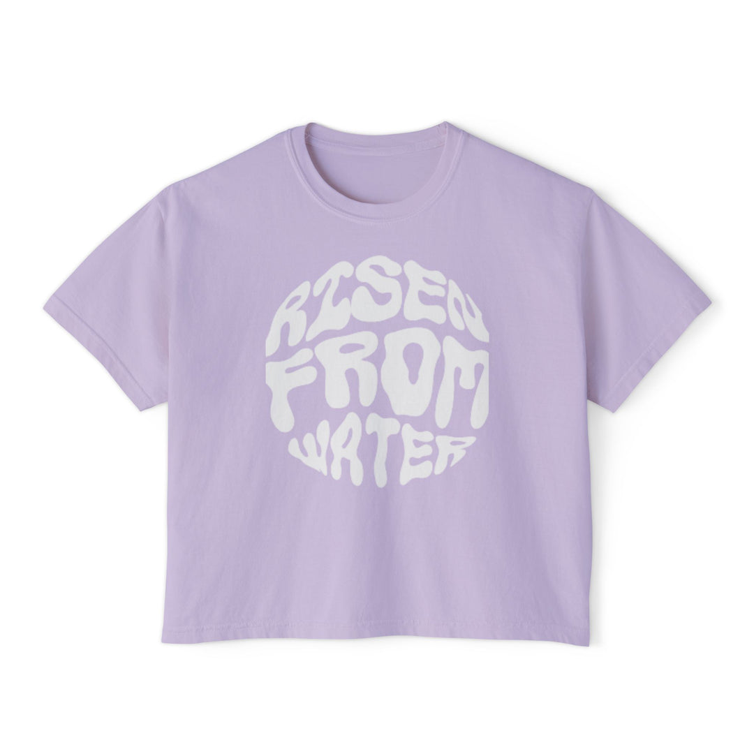 Women’s Boxy Tee - Risen From Water