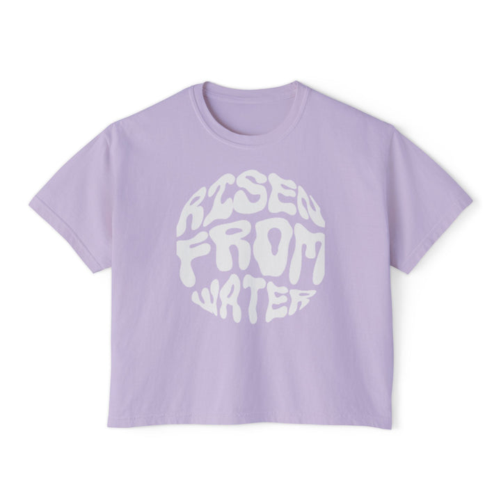 Women’s Boxy Tee - Risen From Water