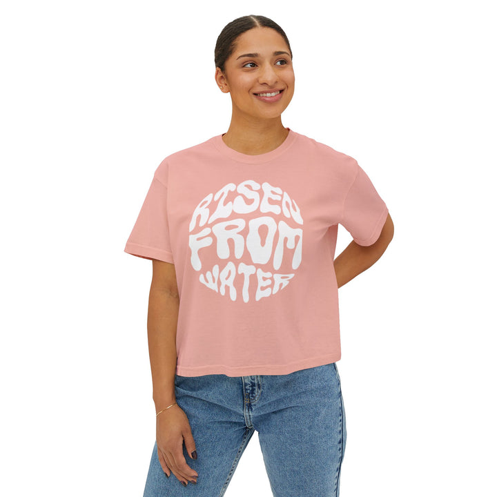 Women’s Boxy Tee - Risen From Water