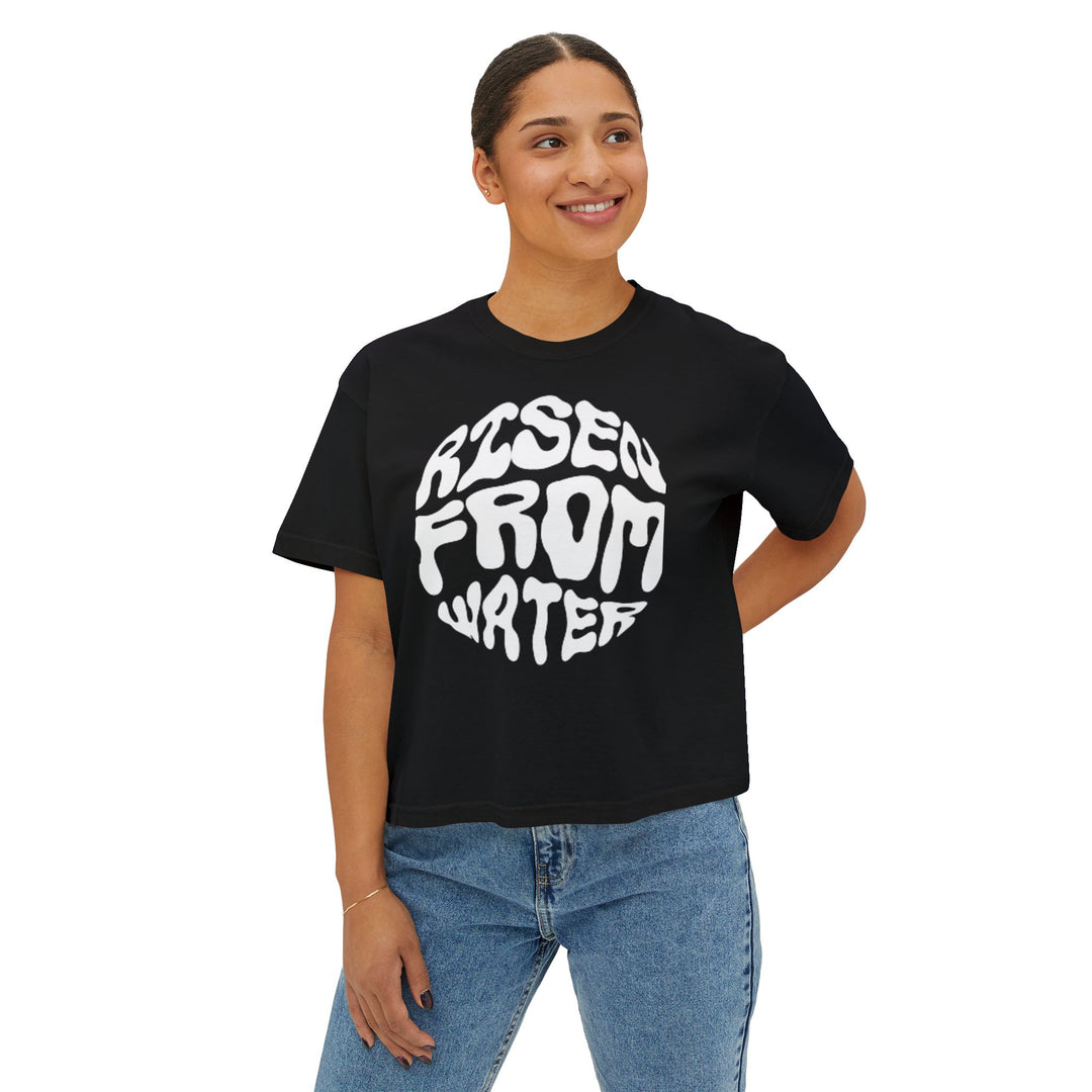Women’s Boxy Tee - Risen From Water
