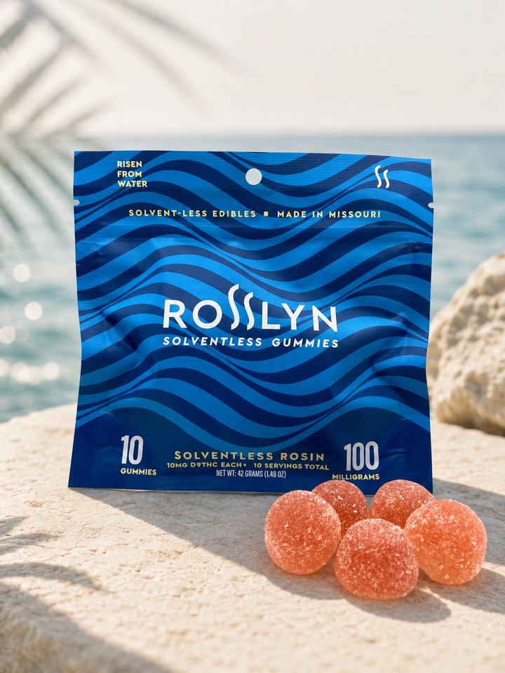 Solventless Live Rosin Gummies by Rosslyn Direct